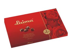 Konfektes Asorti Rigerts tums okolde, Laima 215g